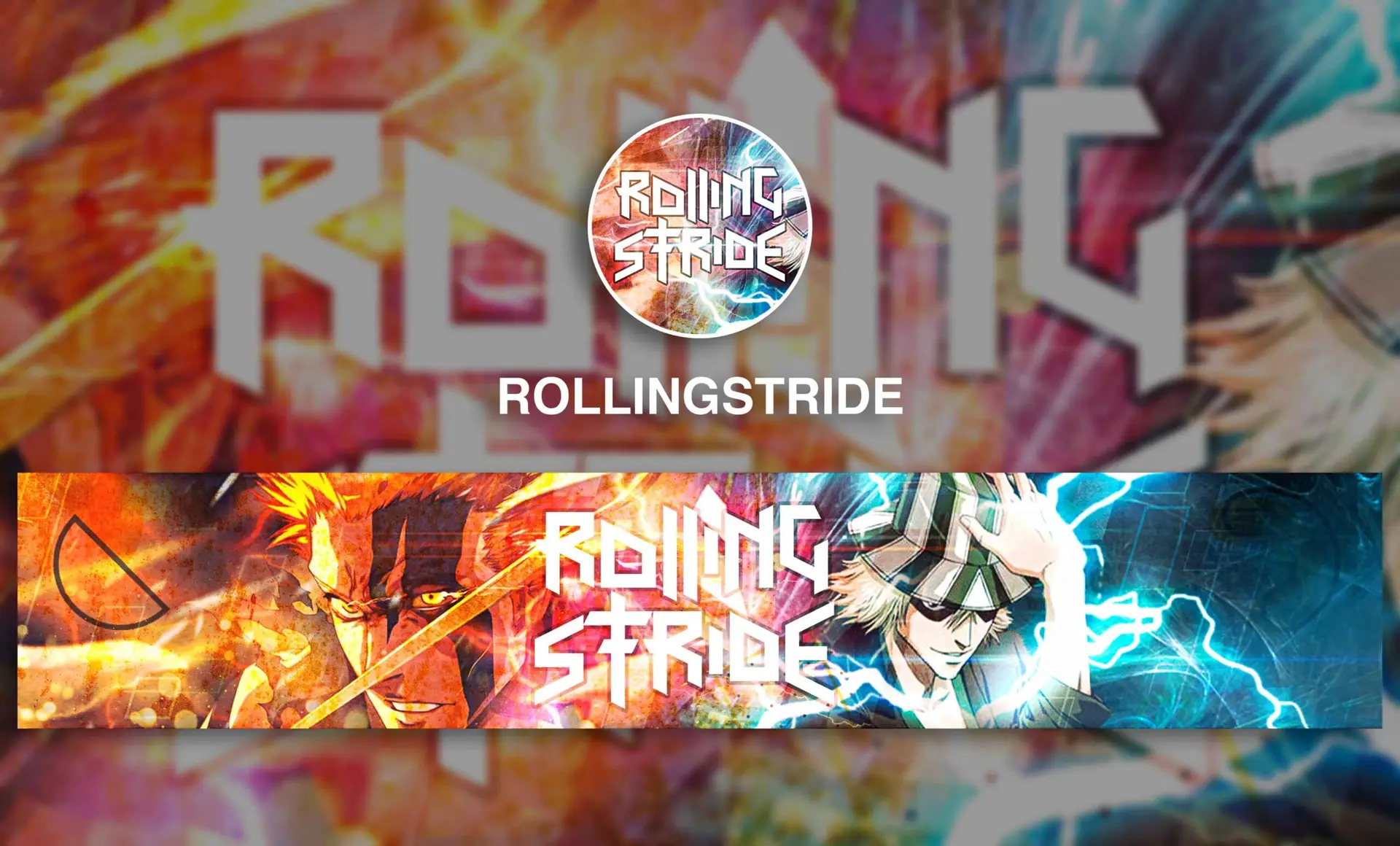 youtube banner design, anime banner 33